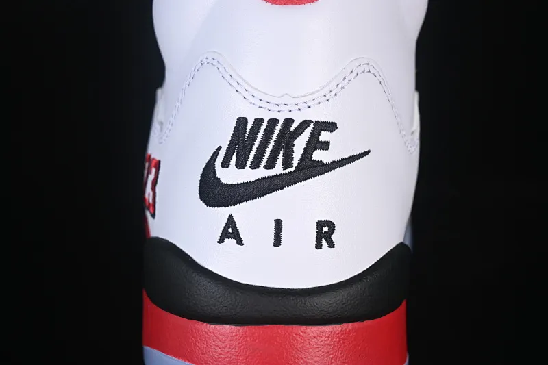 All categories Air Jordan Jordan series basketball shoes Air Jordan 5 GX foreign trade version Air Jordan 5 Retro "Fire Red Black Tongue" AJ5 Joe 5 Rukawa Maple Flame Red first layer basketball shoes HQ7978-101